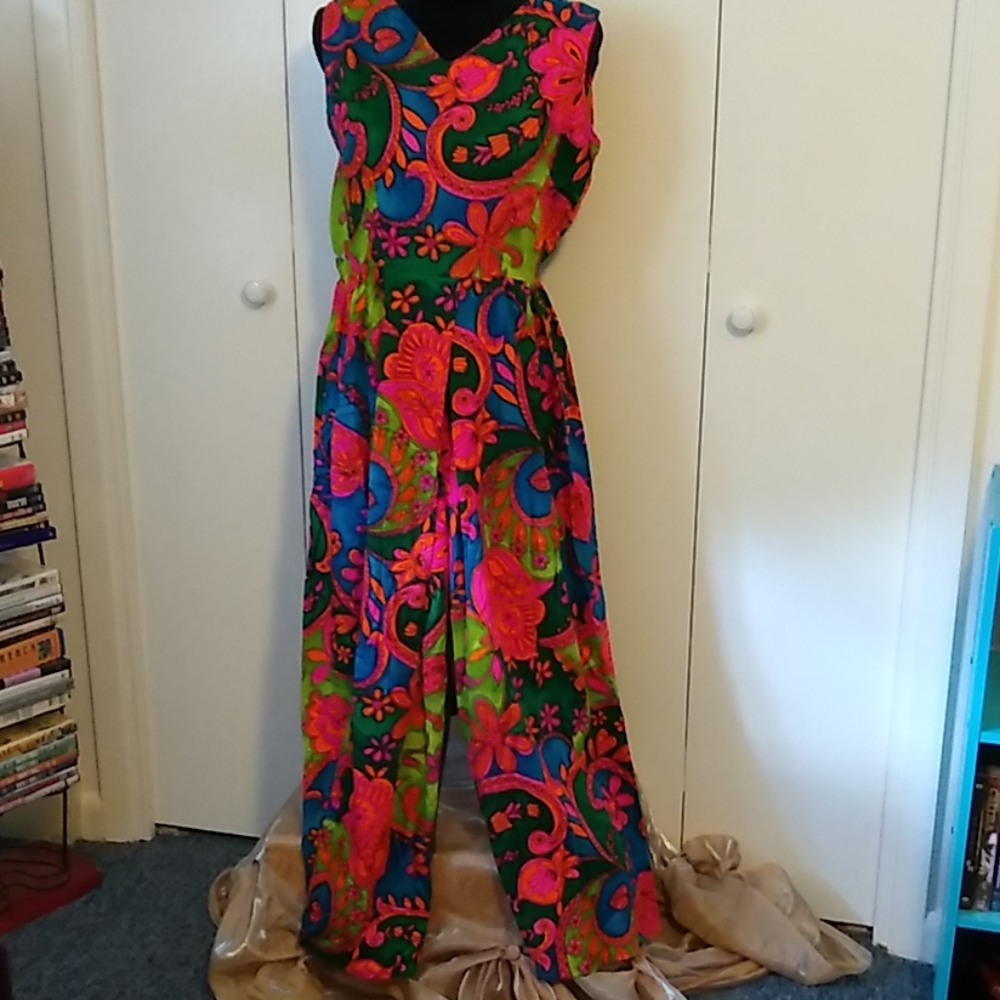 Vintage Jumpsuit by Alice Polynesian Fashions